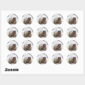 Golden Retriever Lovers Gifts Ronde Sticker (Vel)