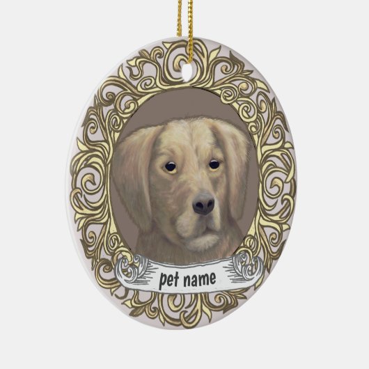 Golden Retriever Loving Memory ornament (Rechts)