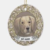 Golden Retriever Loving Memory ornament (Links)