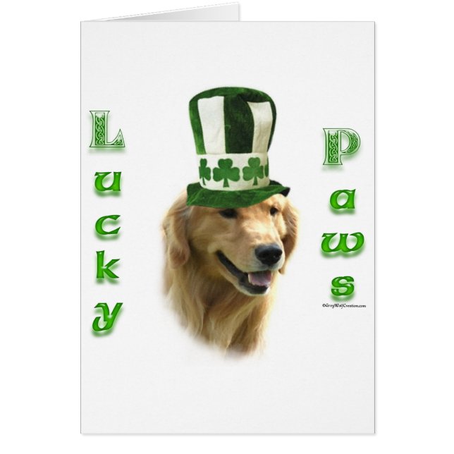 Golden Retriever Lucky Paws (Voorkant)