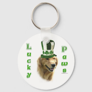 Golden Retriever Lucky Paws Sleutelhanger