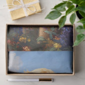 Golden Retriever Lupine Flowers Decoupage Tissuepapier (Geschenk)