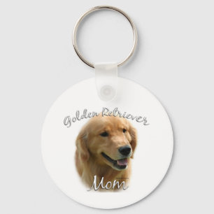 Golden Retriever Ma 2 Sleutelhanger