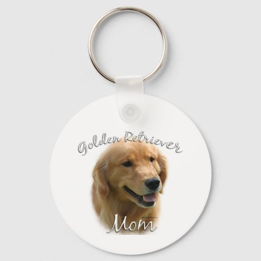 Golden Retriever Ma 2 Sleutelhanger (Voorkant)