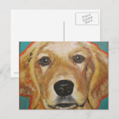 Golden Retriever - "Maddie" - Briefkaart (Voorkant / Achterkant)
