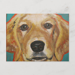 Golden Retriever - "Maddie" - Briefkaart