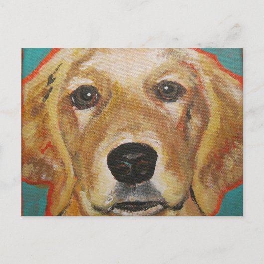 Golden Retriever - "Maddie" - Briefkaart (Voorkant)