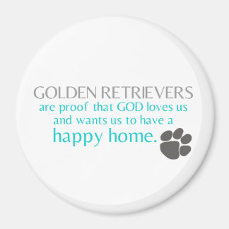Golden retriever magneet