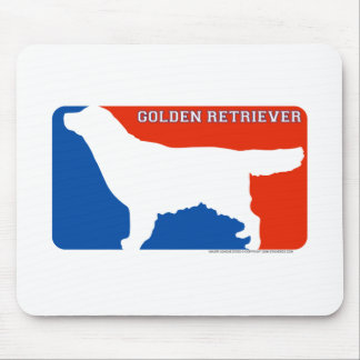 Golden Retriever Major League Dog Mousepad Muismat