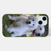 Golden Retriever Mam Dog en Puppy Case-Mate iPhone Case (Achterkant (horizontaal))