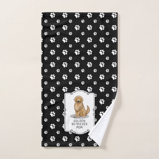 Golden Retriever Mam - Dog Mam Bad Handdoek (Handdoek)