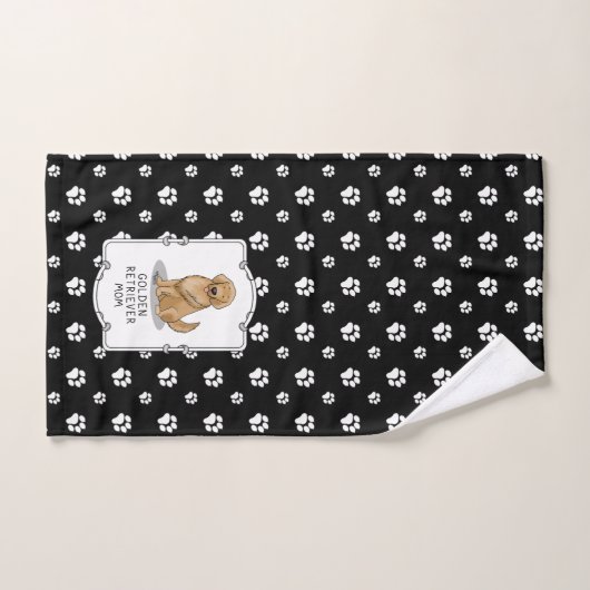 Golden Retriever Mam - Dog Mam Bad Handdoek (Handdoek)