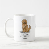 Golden Retriever Mam - Dog Mam Koffiemok (Links)