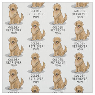 Golden Retriever Mam - Dog Mam Stof