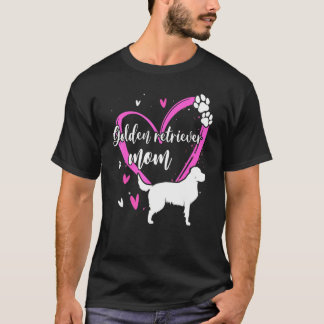 Golden Retriever Mam Voor T-shirt