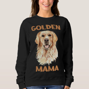 Golden Retriever Mama Baseball ¾ Sleeve Trui
