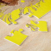 Golden Retriever mama Cute Hondenras Legpuzzel (Zijkant)