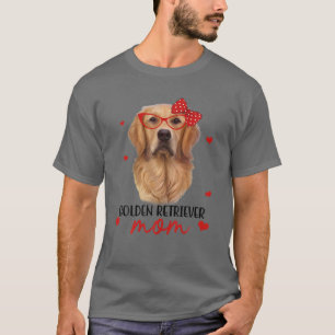 Golden Retriever Mama Dog Bandana Hondenliefhebber T-shirt