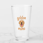 Golden Retriever mama Glas (Voorkant)