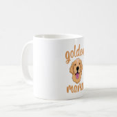 Golden Retriever mama Koffiemok (Voorkant links)