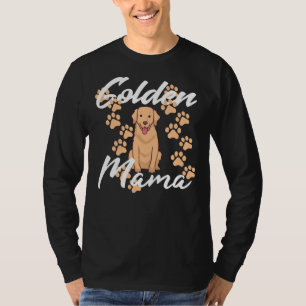 Golden Retriever Mama Lab-honden voor honden- en h T-shirt