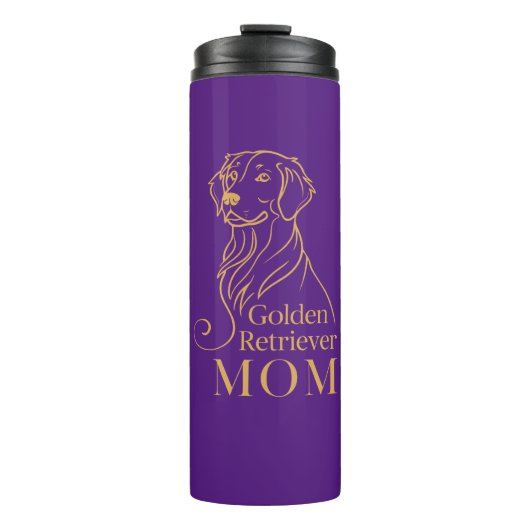 Golden Retriever mama Thermosbeker (Voorkant)