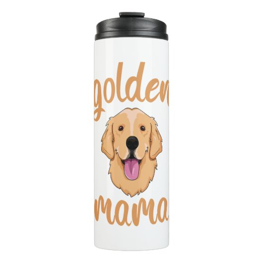Golden Retriever mama Thermosbeker (Voorkant)