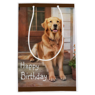 Golden Retriever Medium Cadeauzakje