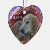 GOLDEN RETRIEVER MEMORIAL CHRISTMAS ORNAMENT (Links)