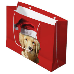 Golden Retriever Merry kerstcadeau Groot Cadeauzakje