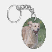 Golden Retriever met 1 Sleutelhanger (Voorkant Links)