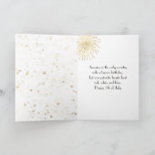 Golden Retriever met Amerikaanse vlag Kaart (Binnen)