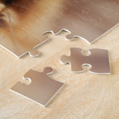 Golden Retriever met Basketball Speelgoed Legpuzzel (Zijkant)