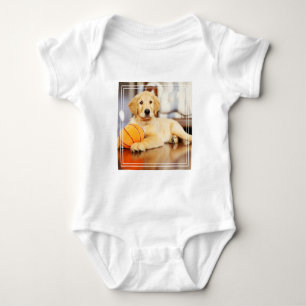 Golden Retriever met Basketball Speelgoed Romper