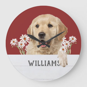 Golden Retriever met dagen Grote Klok