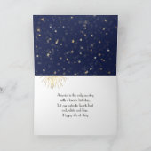 Golden Retriever met een Amerikaanse vlag Kaart (Binnen)