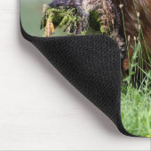 Golden Retriever met eend Mousepad Muismat (Hoek)