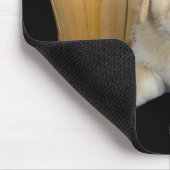 Golden Retriever met groene appels Muismat (Hoek)