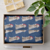 Golden Retriever met kerstPet Tissuepapier (Geschenk)