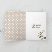 Golden Retriever met maskerverjaardag Kaart (Binnen)