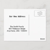 Golden Retriever met santa hats op een nooit allee Briefkaart (Achterkant)