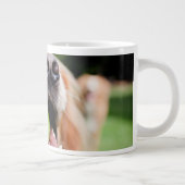 Golden Retriever met Tennis Ball Grote Koffiekop (Rechts)
