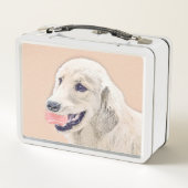 Golden Retriever met Tennis Ball-schilderkunst (Achterkant)