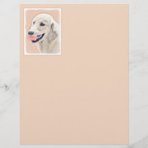 Golden Retriever met Tennis Ball-schilderkunst