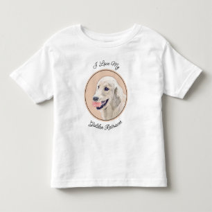 Golden Retriever met Tennis Ball-schilderkunst Kinder Shirts