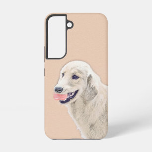 Golden Retriever met Tennis Ball-schilderkunst Samsung Galaxy Hoesje