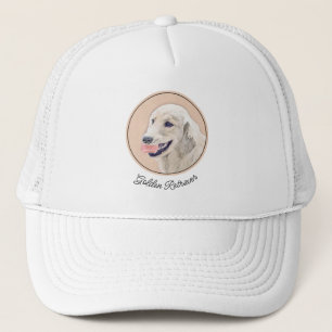 Golden Retriever met Tennis Ball-schilderkunst Trucker Pet