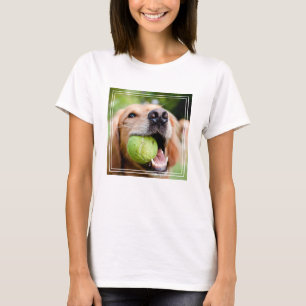 Golden Retriever met Tennis Ball T-shirt