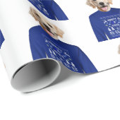 Golden Retriever met Ugly Sweater Cadeaupapier (Rol Hoek)