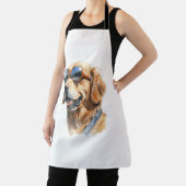 Golden Retriever met zonnebril Schort (Insitu)